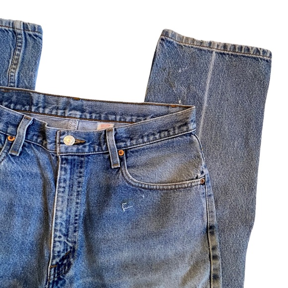 Levi’s 505 Vintage Retro Thrashed Y2K Straight Leg Denim Jeans 29 - Picture 4 of 16